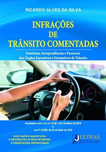 Capa do livro Infrações de Trânsito Comentadas