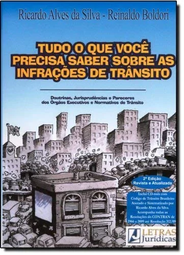 Capa do livro Tudo que Você Precisa Saber sobre as Infrações de Trânsito
